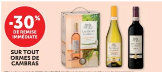 Tous les vins Les Ormes de Cambras