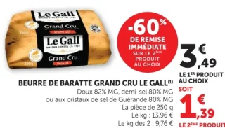 Beurre de Baratte Grand Cru Le Gall
