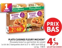 PLATS CUISINES FLEURY MICHON