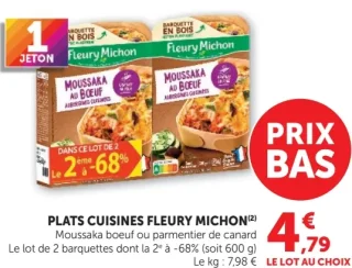 PLATS CUISINES FLEURY MICHON