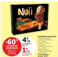 BATONNETS GLACES NUII