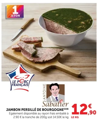 Jambon persillé de Bourgogne Antoine Sabatier