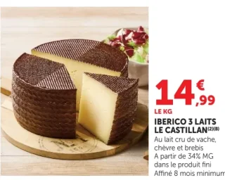 Iberico 3 Laits Le Castillan