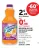 Promo Boisson au jus de fruits Sunny Delight Multivitaminé ou doux california