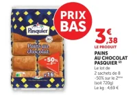 Pains au chocolat Pasquier