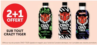 Tous les produits Crazy Tiger 2+1