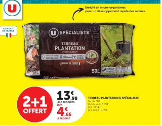 Terreau plantation U Spécialiste 2+1