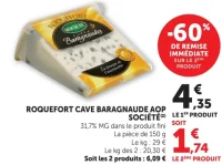 Roquefort Cave Baragnaude AOP Société
