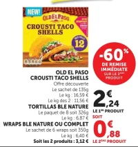 Crousti Taco Shells Old El Paso
