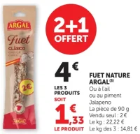Fuet Nature Argal