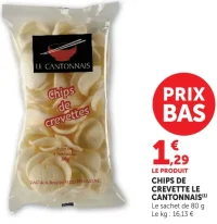 Chips de crevette Le Cantonnais
