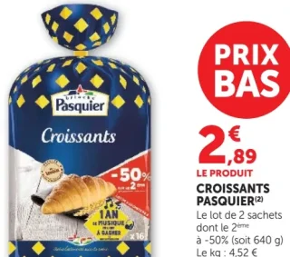 Croissants Pasquier