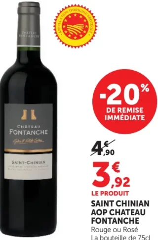 SAINT CHINIAN AOP CHATEAU FONTANCHE