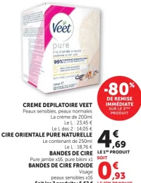 CIRE ORIENTALE PURE NATURELLE VEET