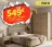 Promo Pack Chambre Complète: Lit 140x190cm + Sommier + Chevet + Armoire