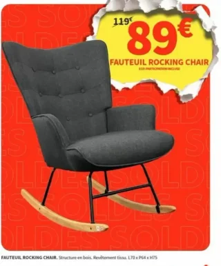 Fauteuil Rocking Chair