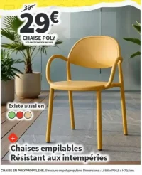 CHAISE POLY