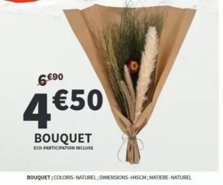 Bouquet eco - participation incluse