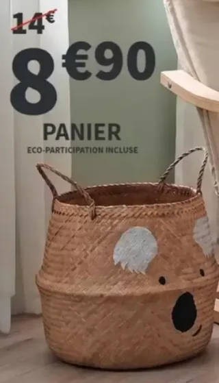 Panier Koala Conforama
