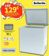 Congélateur coffre Bellavile BLSKCF92STEW