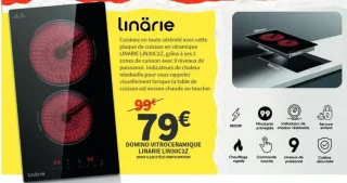 Domino Vitroceramique Linärie LIN30C2Z