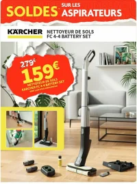 Nettoyeur de sols Kärcher FC 4-4 Battery Set
