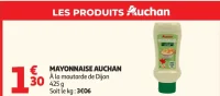 Mayonnaise Auchan à la moutarde de Dijon
