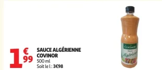 Sauce algérienne Covinor