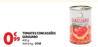 Tomates concassées Giaguaro