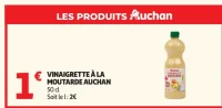 Vinaigrette à la moutarde Auchan