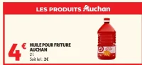 Huile pour friture Auchan