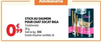 STICK AU SAUMON POUR CHAT SOCAT RIGA