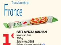 PÂTE À PIZZA AUCHAN