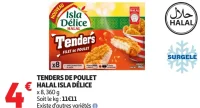 TENDERS DE POULET HALAL ISLA DÉLICE