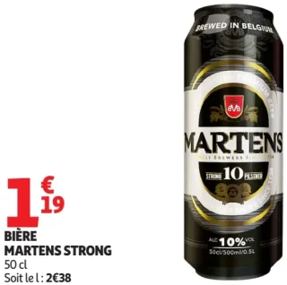 Bière Martens Strong