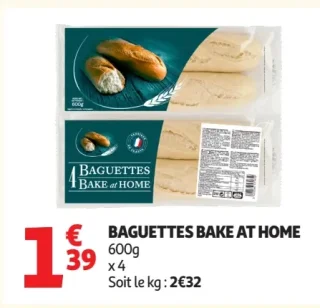 Baguettes Bake at Home