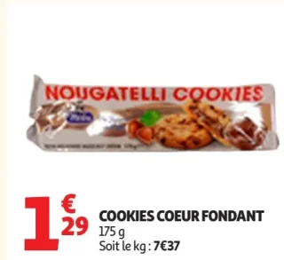 Cookies Coeur Fondant
