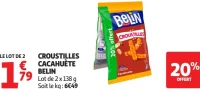 Croustilles Cacahuète Belin