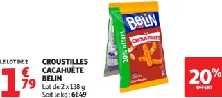 Croustilles Cacahuète Belin