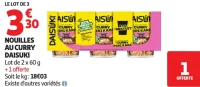 Nouilles au curry Daisuki