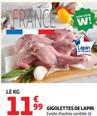 Gigolettes de lapin