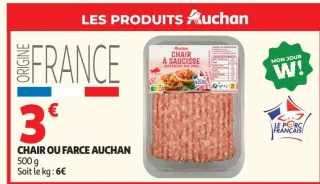 Chair ou farce Auchan