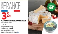 CAMEMBERT FLEURON D'AUGE