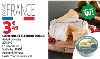 CAMEMBERT FLEURON D'AUGE