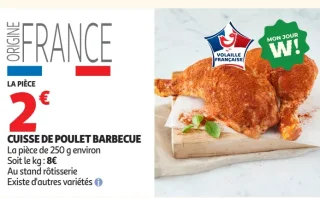 CUISSE DE POULET BARBECUE