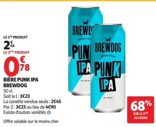 Bière Punk IPA Brewdog