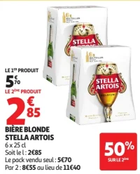 Bière Blonde Stella Artois