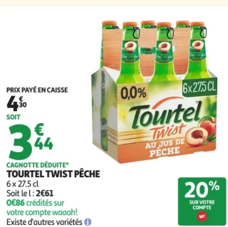 TOURTEL TWIST PÊCHE