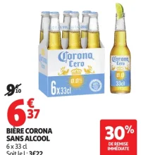 BIÈRE CORONA SANS ALCOOL