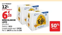 Bière blanche Leffe